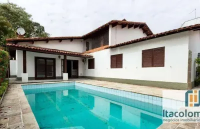 Casa com 4 dormitórios para alugar, 380 m² por r$ 13.095,67/mês - alphaville 03 - santana de parnaíba/sp