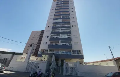 Apartamento a venda no bairro da vila tupi, em praia grande/sp - 2 quartos, sendo 1 suíte, varanda gourmet e 1 vaga de garagem não demarcada