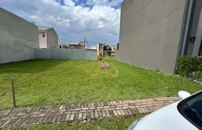 Terreno em condomínio fechado à venda na rua ângelo tozim, 230, campo de santana, curitiba por r$ 220.000