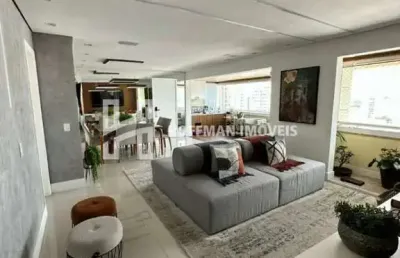 Apartamento à venda com varanda gourmet - 03 suítes, 03 vagas, lazer completo - centro, santo andré