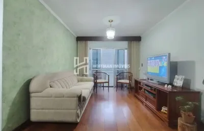 Apartamento mobiliado à venda, 03 dormitórios, 01 suíte, 02 vagas, santa maria - são caetano/sp