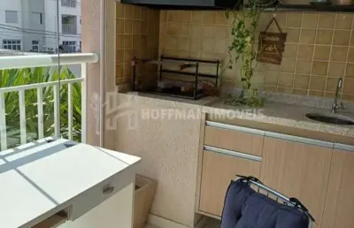 Apartamento com 03 dormitórios, 01 suite, 02 vagas à venda no centro de são caetano do sul - sp