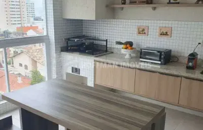 Apartamento com 03 suítes, lavabo, 3 vagas à venda - barcelona