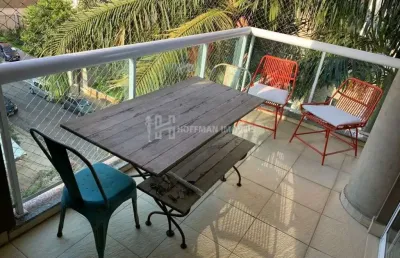 Apartamento amplo com 2 suites, closet, 3 vagas de garagem no campestre santo andre.