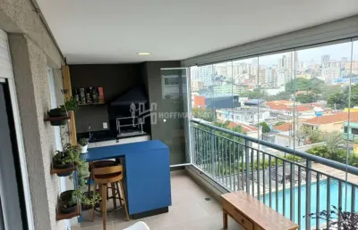 Apartamento com 2 suítes 2 vagas com sacada gourmet a venda no olímpico são caetano do sul