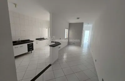 Apartamento 73m² com 02 dormitório, 01 deles suíte com sacada, 01 vaga dupla - prédio s/ condomínio.