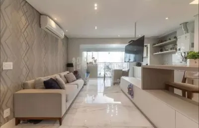 Apartamento com 02 dormitórios, 01 suíte, varanda gourmet integrada a sala e cozinha, 02 vagas - scs