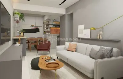 Apartamento novo  com 2 dormitórios sendo 1 suíte 1 vaga a venda no barcelona -scs