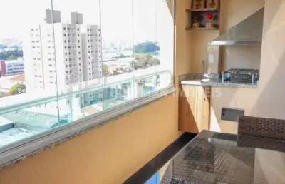 Apartamento com 3 dormitórios 1 suíte 2 vagas com sacada gourmet a venda no campestre santo andre