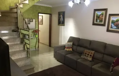 Sobrado à venda com 3 quartos e 2 wc's no parque marajoara, santo andré, sp