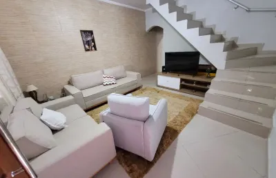 Sobrado à venda com 3 quartos e 2 wc's no parque marajoara