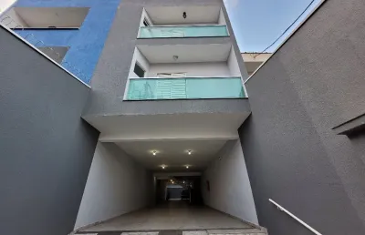Apartamento à venda com 2 quartos e 2 wc's na vila pires, santo andré, sp