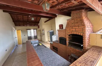 Casa à venda com 3 quartos e 4 wc's no parque marajoara, santo andré, sp