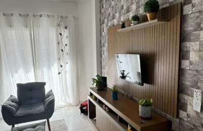 Apartamento na praia com 2 quartos à venda no canto do forte, praia grande