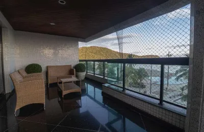 Apartamento para venda em praia grande, canto do forte, 4 dormitórios, 2 suítes, 5 banheiros, 4 vagas