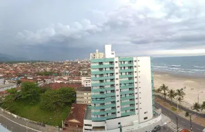 Apartamento para venda em praia grande, jardim real, 2 dormitórios, 1 suíte, 2 banheiros, 1 vaga