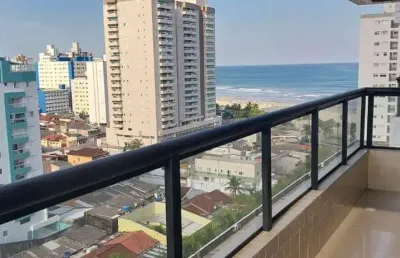 Apartamento para venda em praia grande, mirim, 2 dormitórios, 1 suíte, 2 banheiros, 1 vaga
