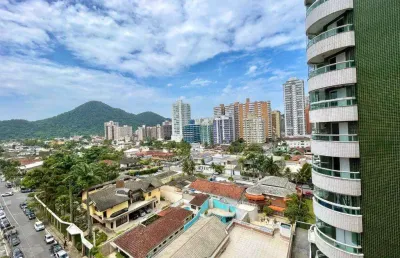 Apartamento para venda em praia grande, canto do forte, 4 dormitórios, 2 suítes, 2 banheiros, 2 vagas