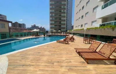 Apartamento para venda em praia grande, boqueirão, 2 dormitórios, 1 suíte, 1 banheiro, 1 vaga