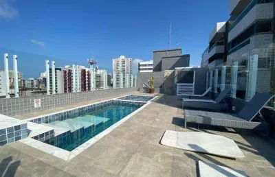 Apartamento para venda em praia grande, canto do forte, 1 dormitório, 1 banheiro, 1 vaga