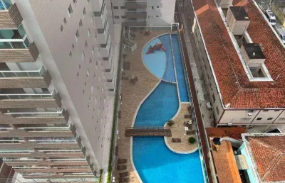 Apartamento para venda em praia grande, boqueirão, 2 dormitórios, 1 suíte, 1 banheiro, 1 vaga