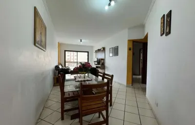 Apartamento para venda em praia grande, caiçara, 2 dormitórios, 2 banheiros, 1 vaga
