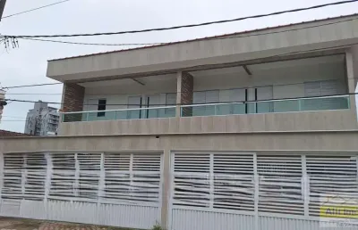 Casa em condomínio para venda em praia grande, canto do forte, 2 dormitórios, 1 banheiro, 1 vaga