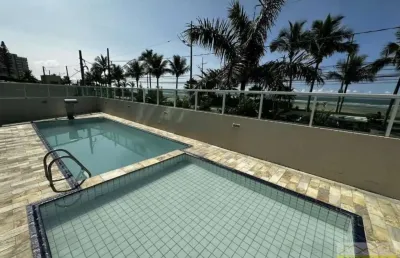 Apartamento para venda em praia grande, mirim, 2 dormitórios, 1 suíte, 2 banheiros, 1 vaga