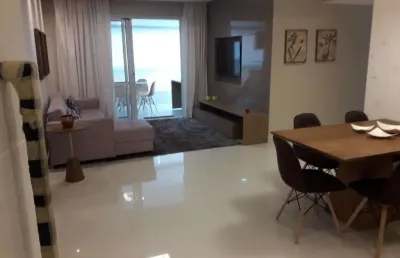 Apartamento para venda em praia grande, canto do forte, 3 dormitórios, 2 suítes, 3 banheiros, 2 vagas