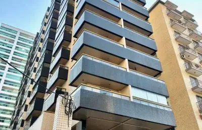 Apartamento para venda em praia grande, caiçara, 2 dormitórios, 2 suítes, 1 vaga