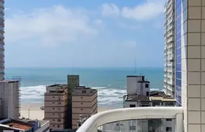 Apartamento para venda em praia grande, aviação, 2 dormitórios, 2 suítes, 2 banheiros, 2 vagas