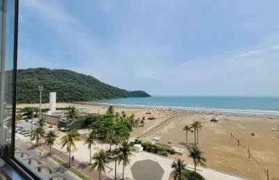 Cobertura para venda em praia grande, canto do forte, 4 dormitórios, 2 suítes, 5 banheiros, 2 vagas