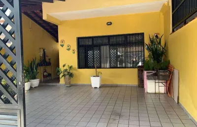 Sobrado para locação em praia grande, boqueirão, 3 dormitórios, 1 suíte, 1 banheiro, 2 vagas