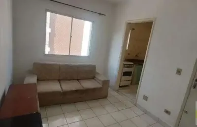 Apartamento para locação em praia grande, canto do forte, 1 dormitório, 1 banheiro, 1 vaga