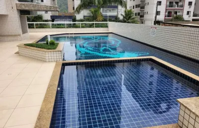 Apartamento para venda em praia grande, canto do forte, 3 dormitórios, 1 suíte, 3 banheiros, 2 vagas