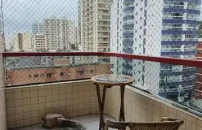Apartamento para venda em praia grande, tupi, 2 dormitórios, 1 suíte, 2 banheiros, 1 vaga