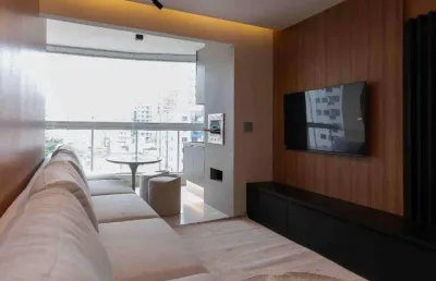 Apartamento para venda em praia grande, vila guilhermina, 2 dormitórios, 1 suíte, 2 banheiros, 2 vagas