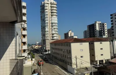 Apartamento para venda em praia grande, guilhermina, 2 dormitórios, 1 suíte, 2 banheiros, 1 vaga