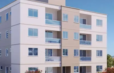Apartamento para venda em palhoça, barra do aririu, 2 dormitórios, 1 banheiro, 1 vaga