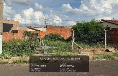 Terreno para venda em bauru, conjunto habitacional moradas do buriti