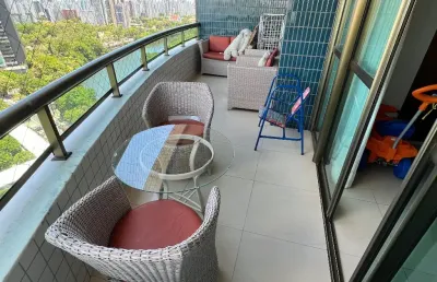 Apartamento de luxo com 4 quartos - venda- jaqueira - recife