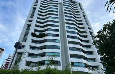 Apartamento com 200m² - 4 suítes - aluguel - jaqueira - recife