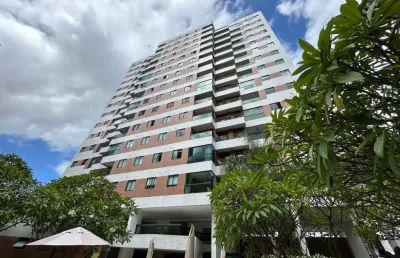Apartamento com 2 quartos e 2 banheiros para alugar, 55 m² - jaqueira