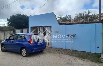 Casa com 2 quartos (sendo 1 suíte) e garagem para 2 carros - jardim itiberê, piraquara/pr