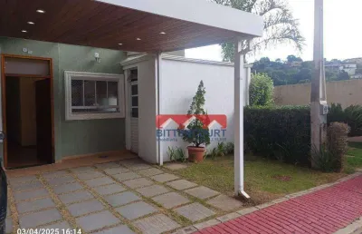 Casa em condomínio para alugar com 130m², contendo 04 dormitórios sendo 02 suítes - colônia jundiaí