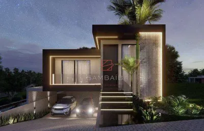 Casa com 4 dormitórios à venda, 255 m² por r$ 2.200.000 - condomínio residencial euroville ii - bragança paulista/sp