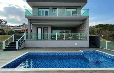 Casa com 5 dormitórios, 400 m² - venda por r$ 2.500.000,00 ou aluguel por r$ 12.550,00/mês - condomínio residencial campos do conde - bragança paulista/sp
