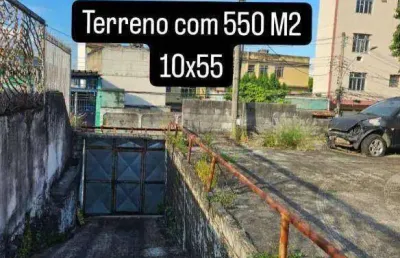 Terreno à venda, 550 m² por r$ 430.000,00 - quintino bocaiúva - rio de janeiro/rj