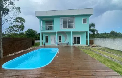 Casa em condomínio fechado com 4 quartos para alugar na goiabas, 2850, canasvieiras, florianópolis por r$ 12.000