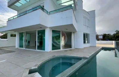 Casa com 5 quartos para alugar na rodovia haroldo soares glavan, 3322, cacupé, florianópolis por r$ 24.000